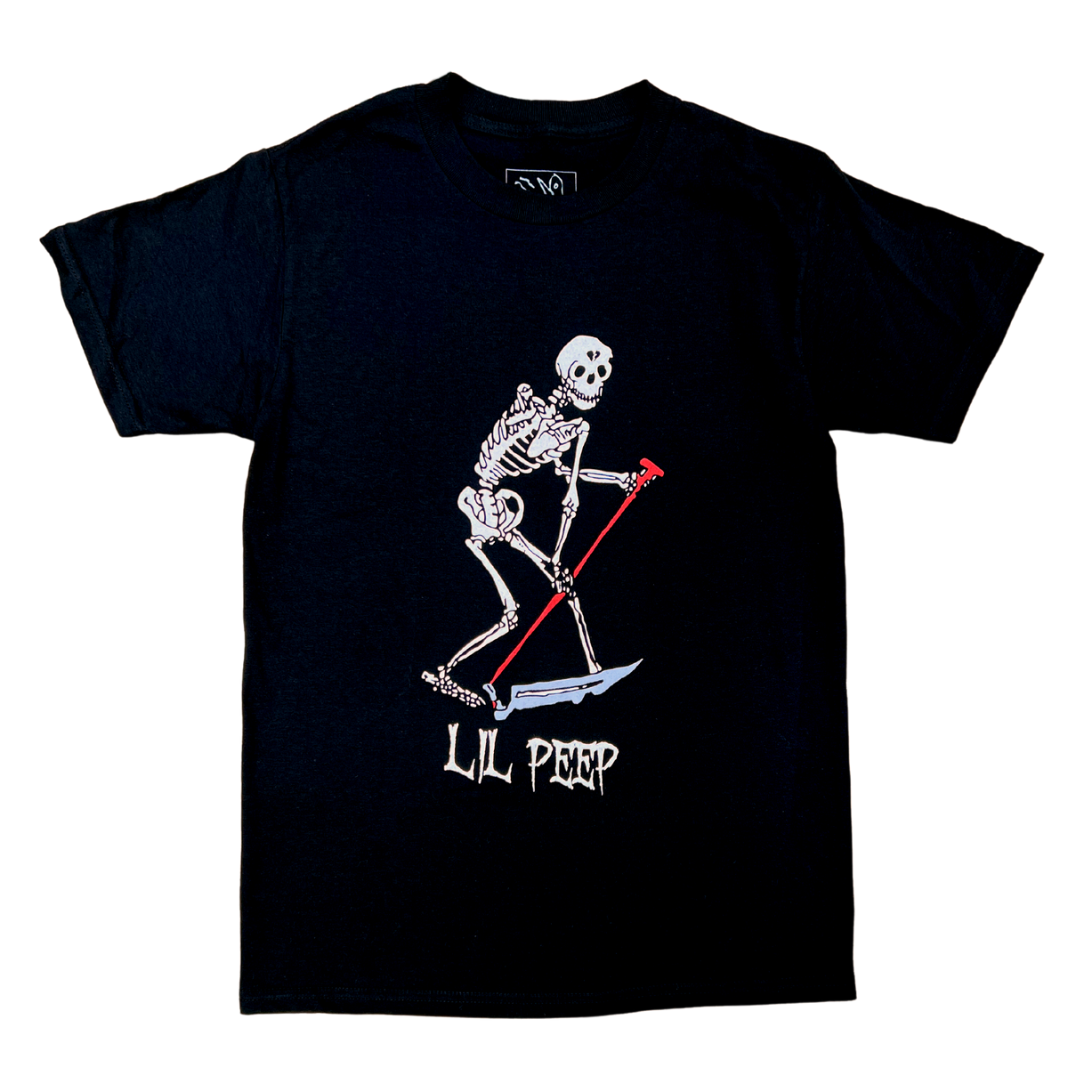 Black OG Skeleton T-Shirt – LilPeep EU