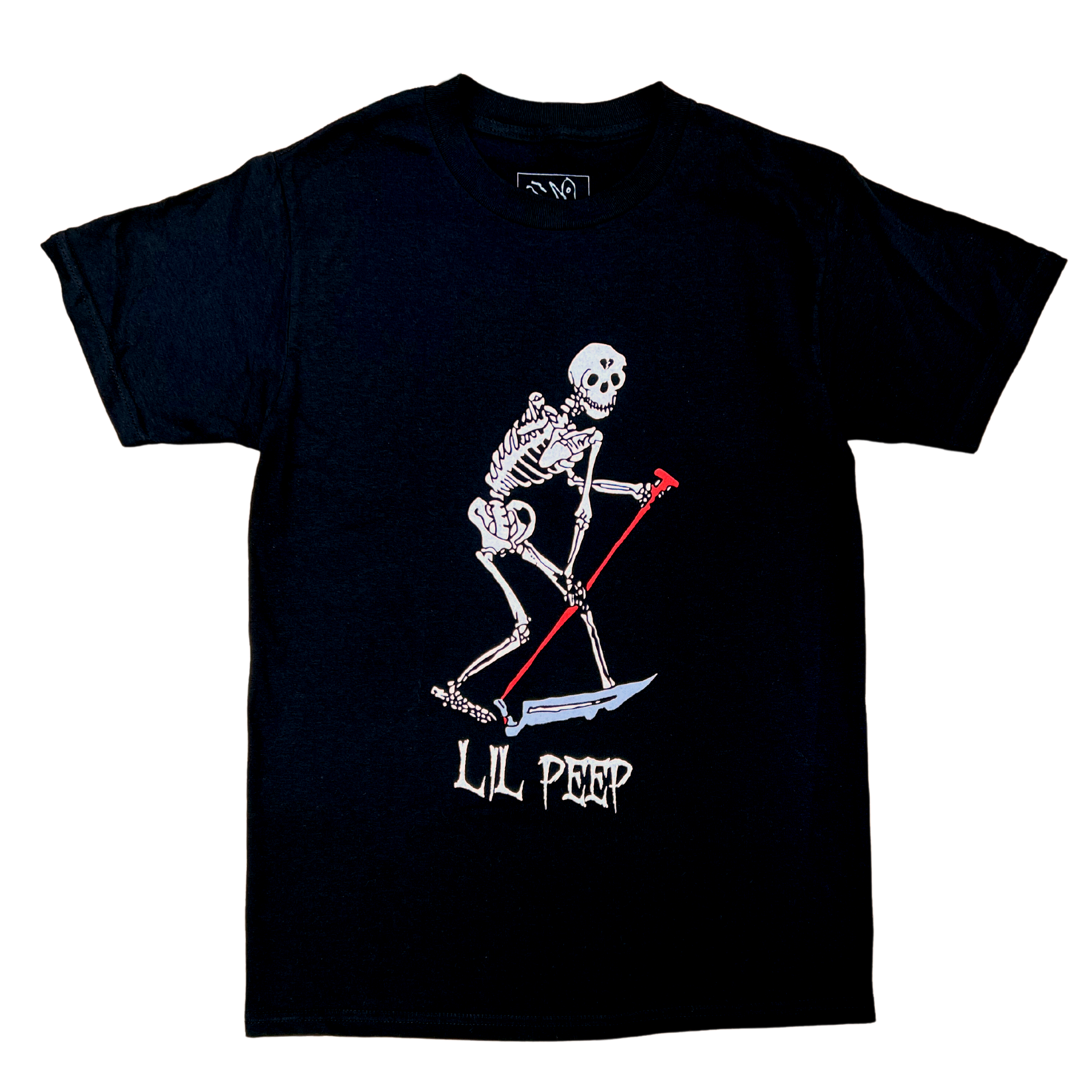 Lil Peep Tシャツ ブラックS〜Msize Lil Peep Logo T-Shirt - Black (Puff Print) – Official